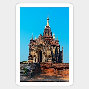 Bagan Pagoda. Sticker